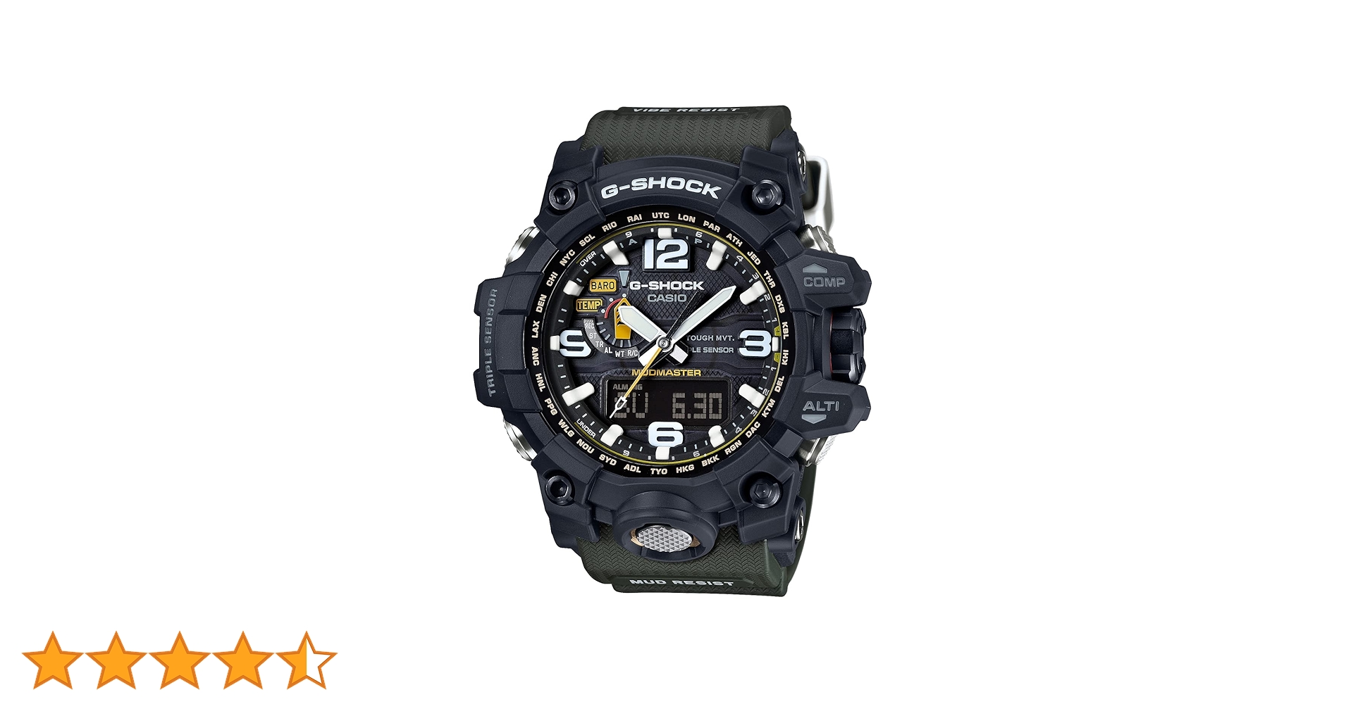 CASIO G-SHOCK MUDMASTER GWG-1000-1A3JF Mens Japan import : Amazon